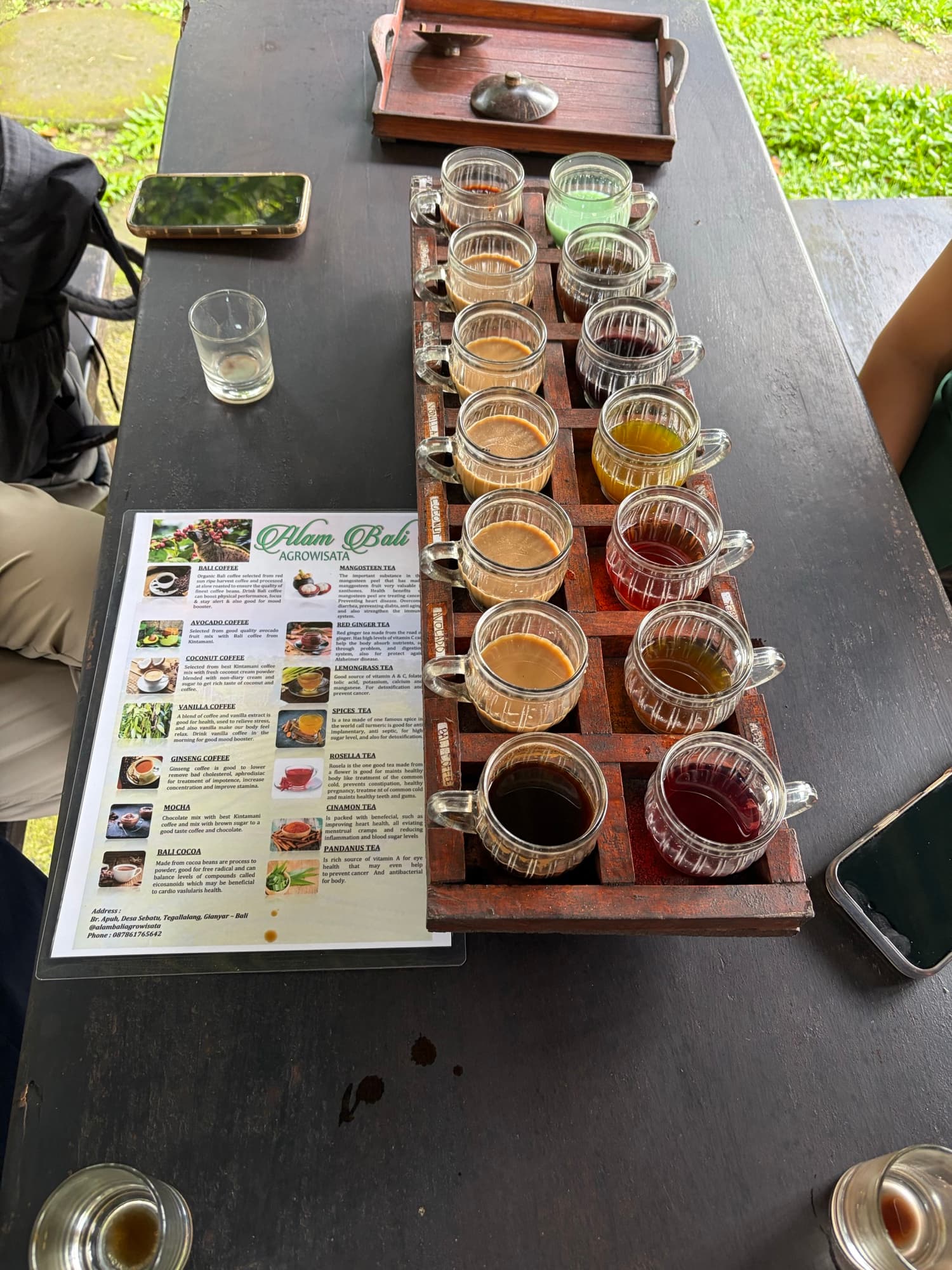 Coffee tasting in Bali