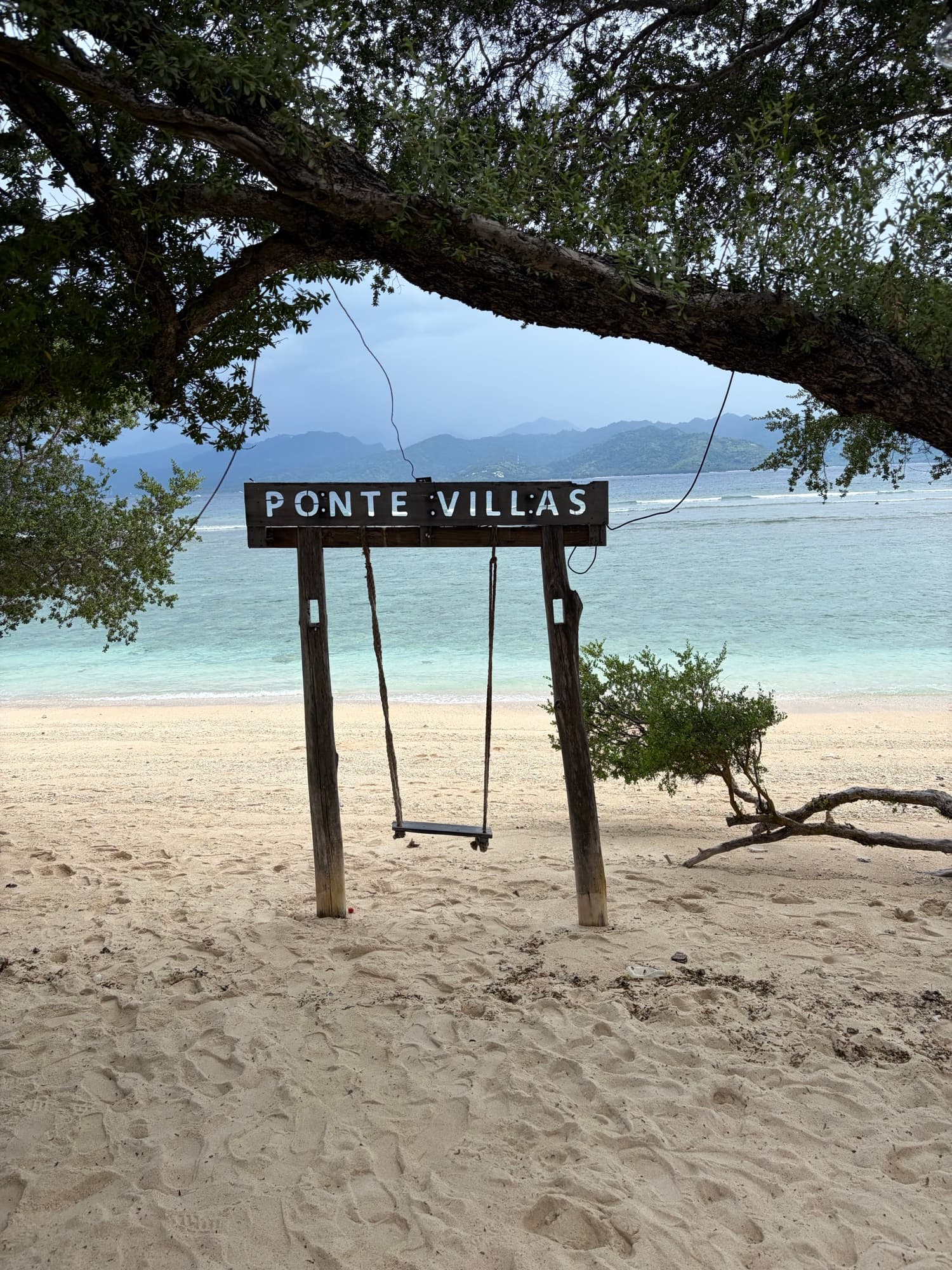 Riding around Gili T