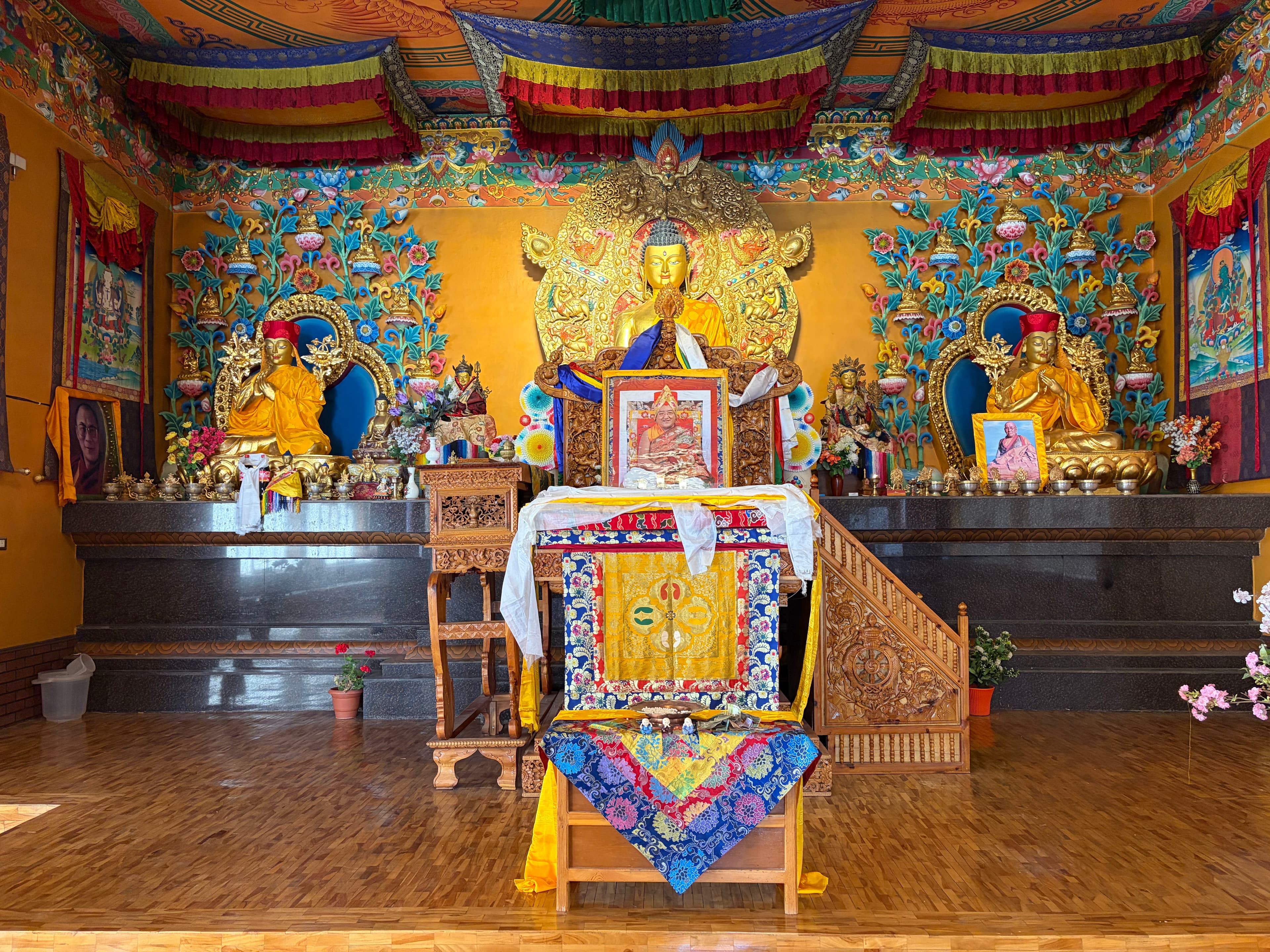 Inside a monastery in Spiti Valley