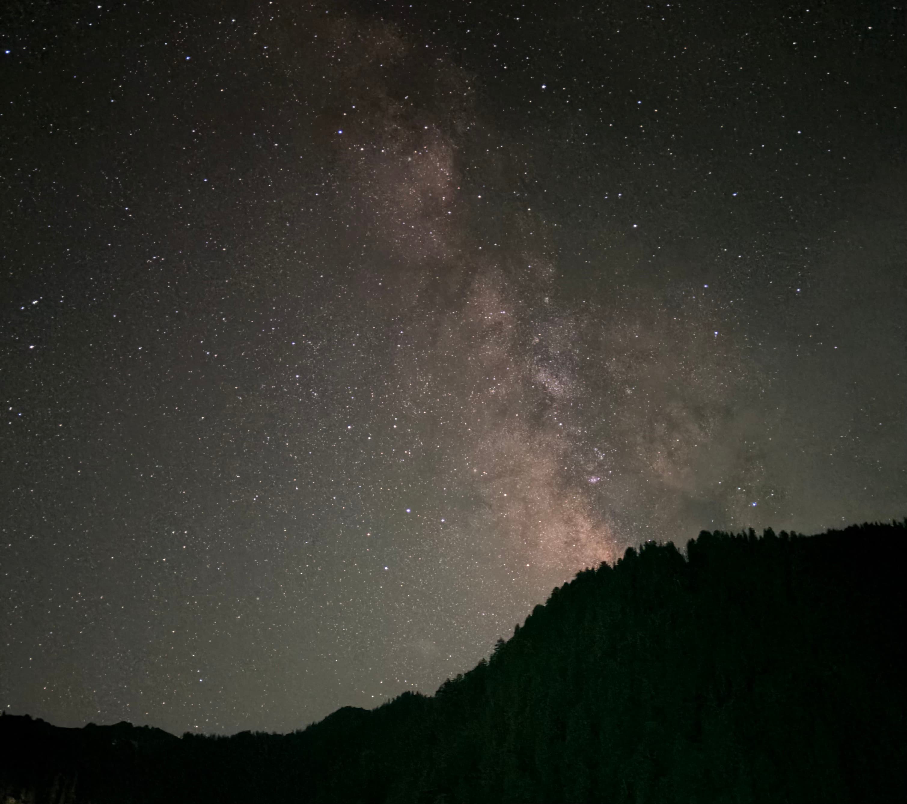 The Milky Way visible above Jibhi