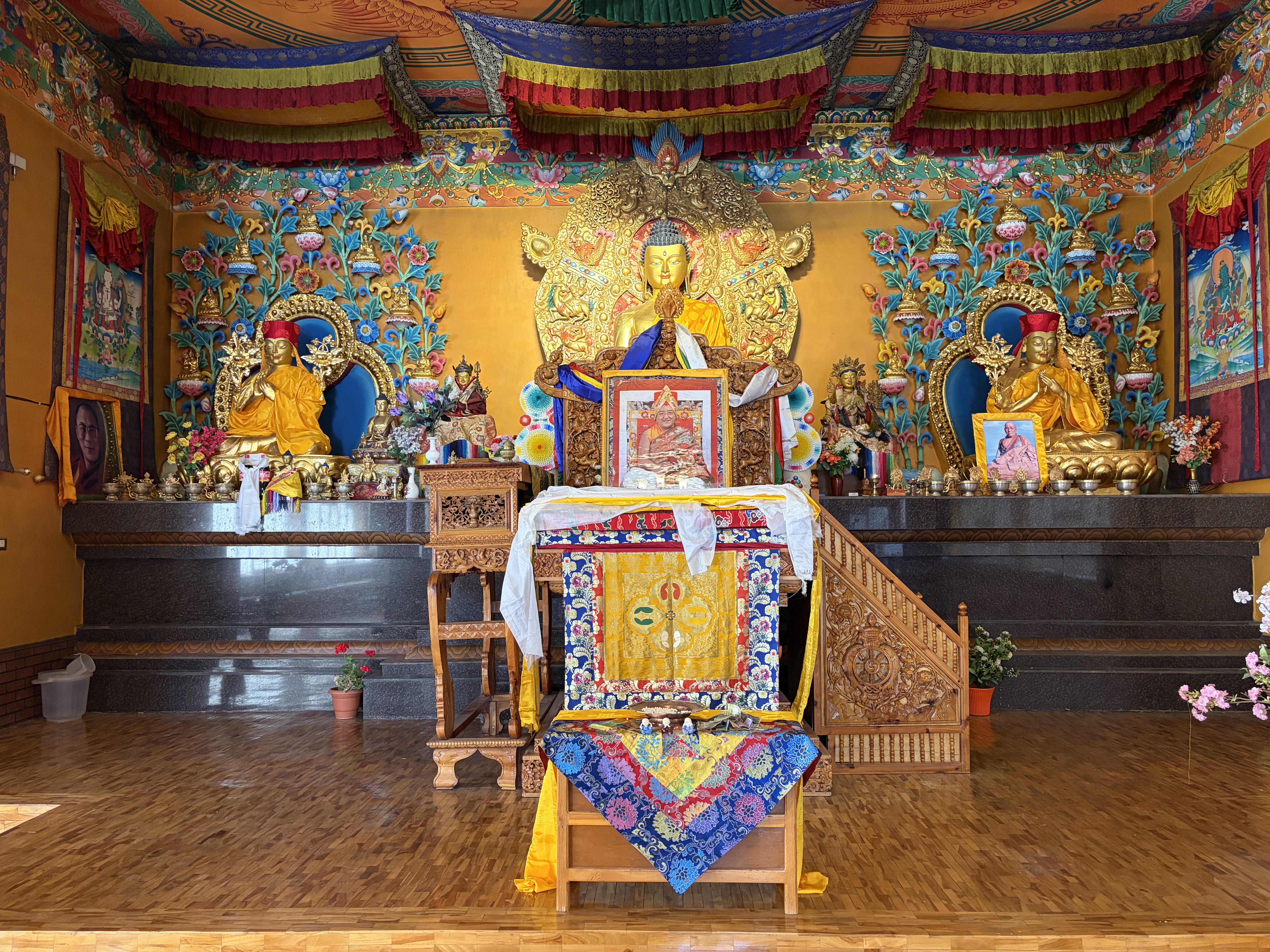 Inside a monastery in Spiti Valley